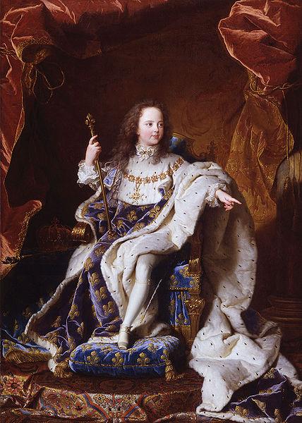 Hyacinthe Rigaud Portrait de Louis XV